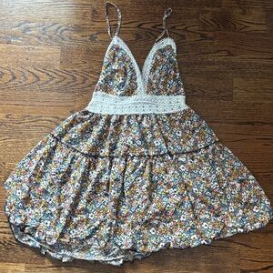 SHEIN Multicolor Floral Dress